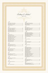 Flourish Monogram 47  Seating Charts