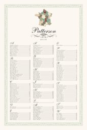 Map of France  Seating Charts