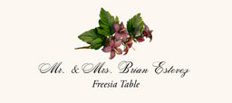 Freesia Place Cards