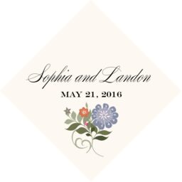 Garden Flurry Favor Tags