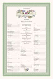 Garden Flurry  Seating Charts