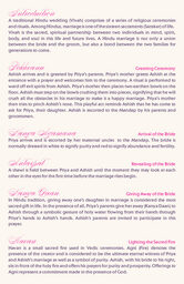 Gingee Ganesha Wedding Programs