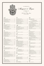 Hand of Miriam Seating Charts
