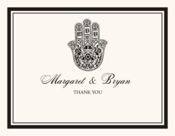 Hand of Miriam Thank You Notes