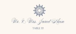 Snowflake Drawings Assortment  Place Cards