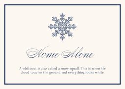 Snowflake Drawings Assortment  Memorabilia Cards