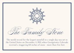 Snowflake Drawings Assortment  Memorabilia Cards