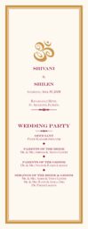 Ganesha Gold  Wedding Programs