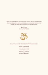 My Paisley Life Hindu Wedding Card Wedding Programs