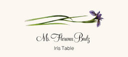 Assorted Flowers  Place Cards