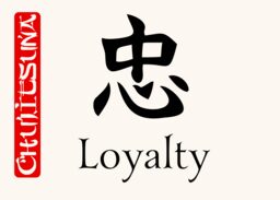 Japanese Calligraphy (Sentiments)  Table Names