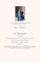JuJu Flourish Wedding Programs