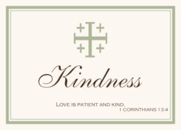 Crosses and Bible Verse  Memorabilia Cards