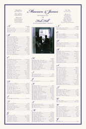 Lazy Sundays Seating Charts