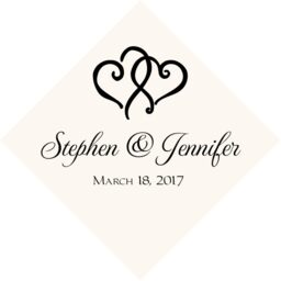 Linked Hearts  Favor Tags