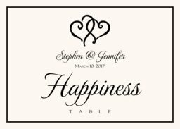 Linked Hearts Table Names