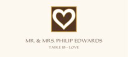 Adinkra Square  Place Cards