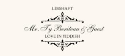 Love in Languages  Place Cards