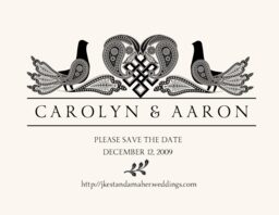 Love Dove Save the Dates