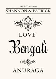 Love in Languages  Table Names