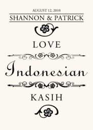 Love in Languages  Table Names