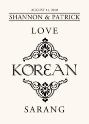 Love in Languages  Table Names