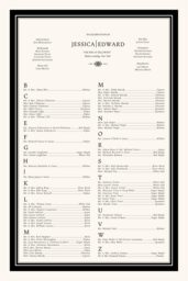 Maiola Monogram Seating Charts