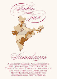 Map Of India Memorabilia Cards