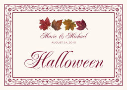 Maple Leaf Pattern Table Names