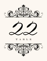 Merlin's Monkey Table Numbers
