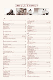 Montage Seating Charts