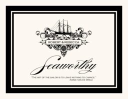 Seaworthy Navigation Memorabilia Cards