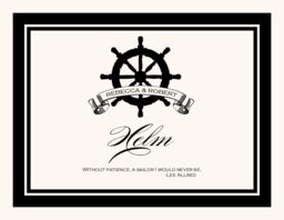 Seaworthy Navigation Memorabilia Cards