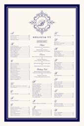 Old Script and Engravers Seating Charts