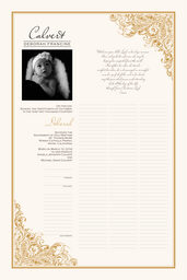 Paisley Power Corner Baby Certificates