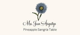 Assorted Flowers  Place Cards