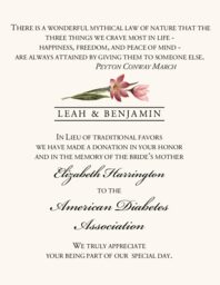Flower & Verse Assortment  Donation Cards