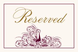 Pompous Peacock Bottom Table Names