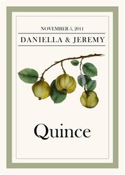 Fruit, Vegetables, Nuts & Grains  Table Names