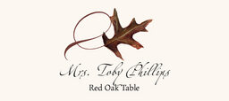 Assorted Twisty Leaves  Place Cards