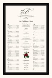 Bickham Monogram 15 Seating Charts