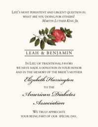 Flower & Verse Assortment  Donation Cards