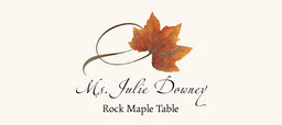 Assorted Twisty Leaves  Place Cards