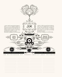 Geek Wedding Love Machine Wedding Certificates