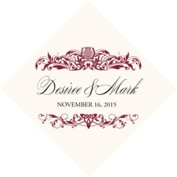 Scottish Thistle Favor Tags