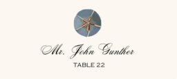 Antique Seashell Collector  Place Cards