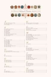 Sea Flowers  Seating Charts