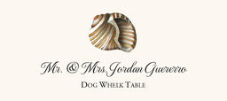 Seashell Assortment  Place Cards