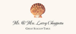 Seashell Assortment  Place Cards
