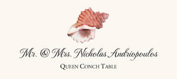 Seashell Assortment  Place Cards